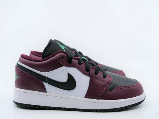 Jordan 1 Low Beetroot/ Roma Green