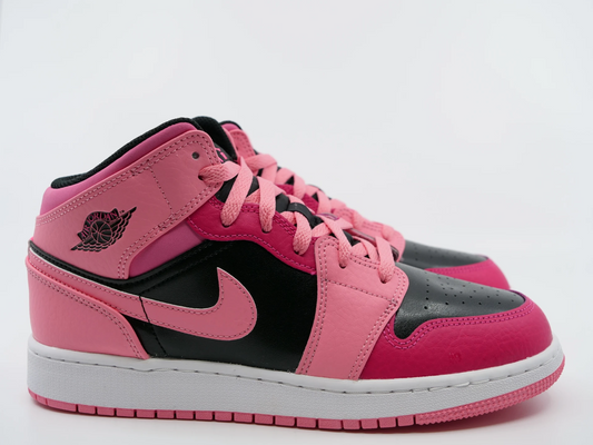 Jordan 1 Mid Coral Chalk GS