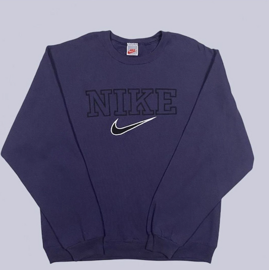 Nike Vintage Purple Sweatshirt Gr. M