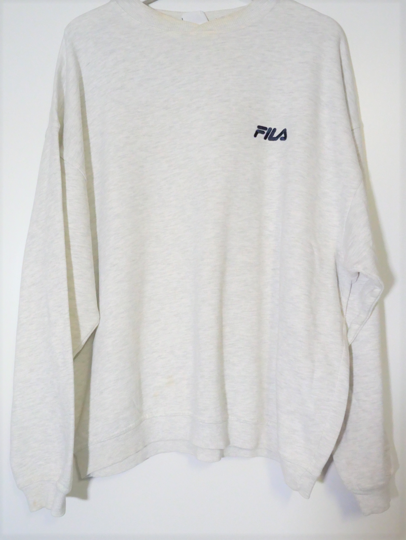 Vintage Fila Sweatshirt Grau