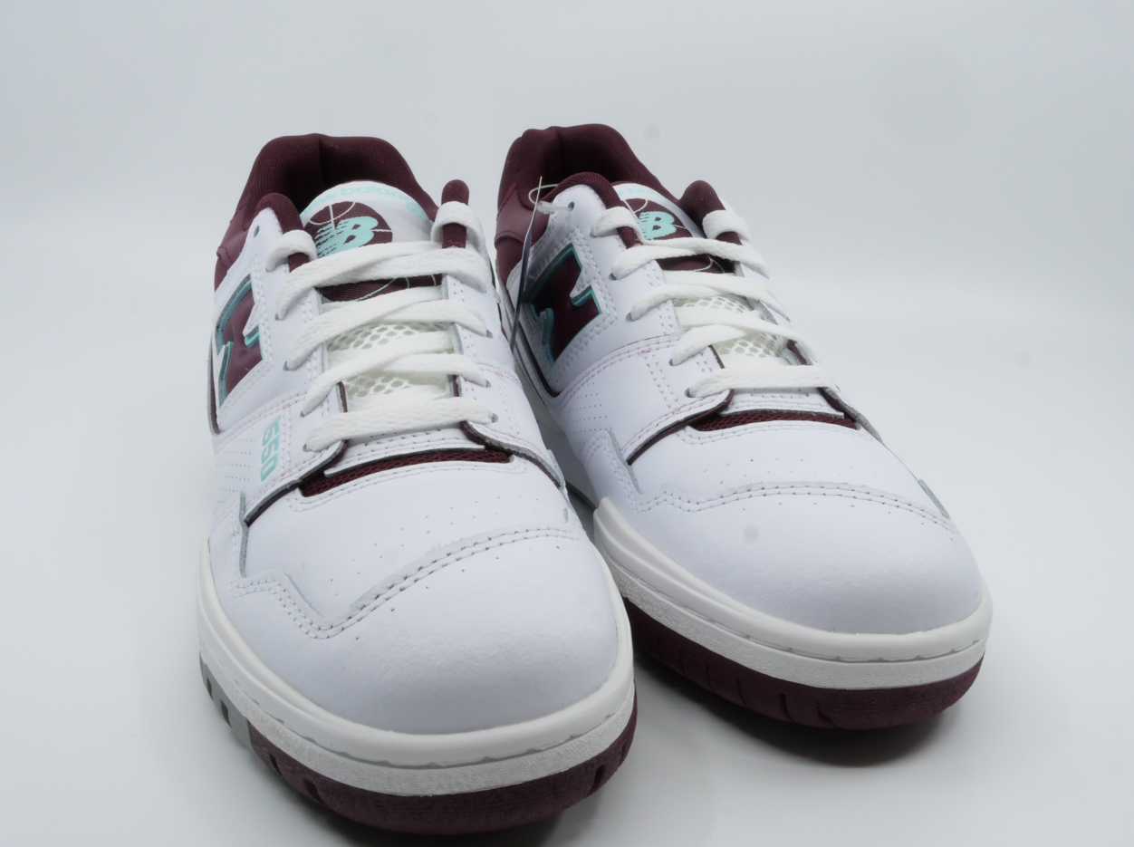 New Balance 550 Burgundy Cyan